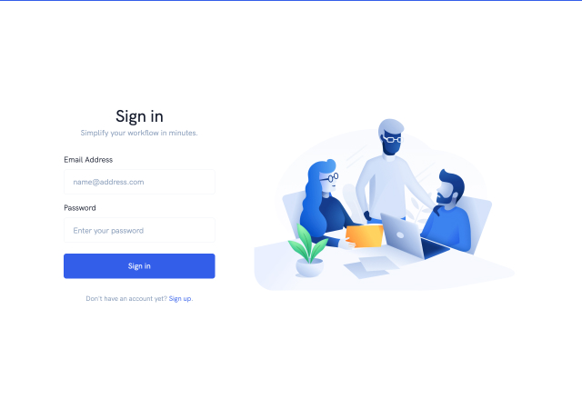 screenshot lk acct signin illustration